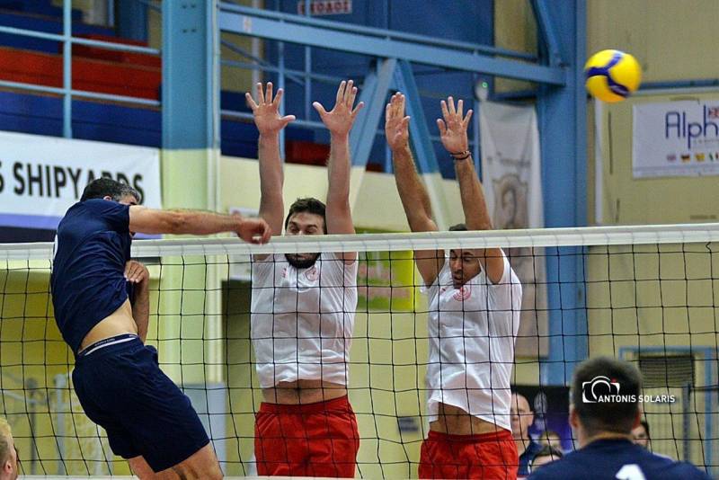 Φίλιππος Volleyball: Φιλική ισοπαλία στο β’ ματς με τους “Πειρατές” στη Σύρο