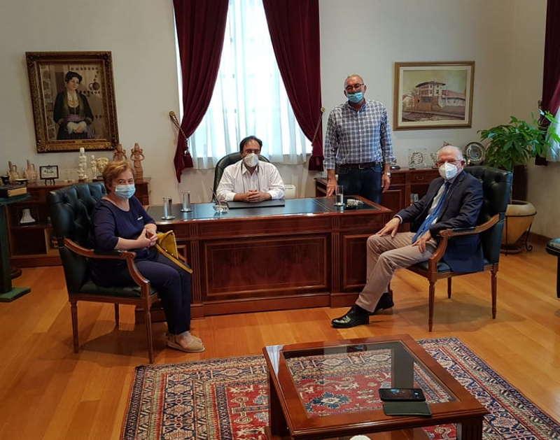 Η κλιματική αλλαγή στο επίκεντρο της συνάντησης του Δημάρχου Βέροιας με τον πρόεδρο του ΕΛΓΑ