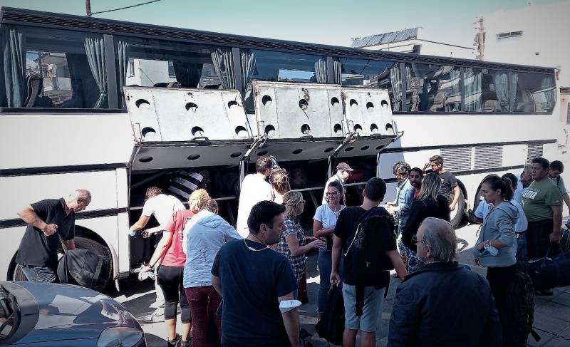 Επιστροφή από την κατασκήνωση των παιδιών ΑΜΕΑ του Δήμου Αλεξάνδρειας