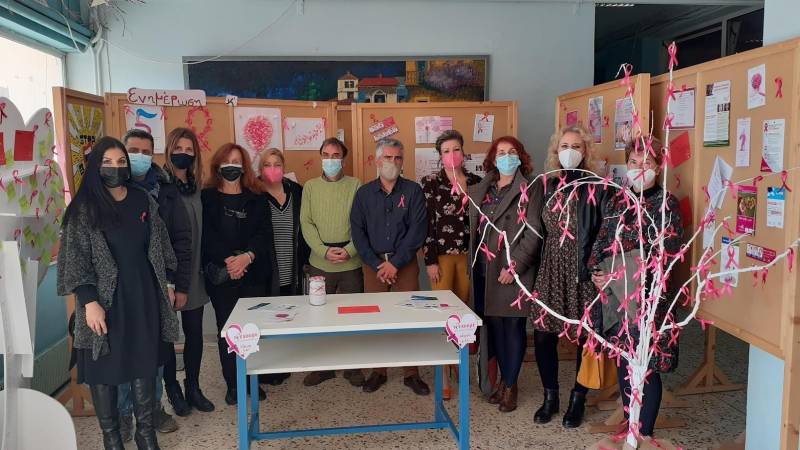 Εκδηλώσεις γύρω από την πρόληψη κατά του καρκίνου του μαστού διοργάνωσε το ΕΠΑΛ