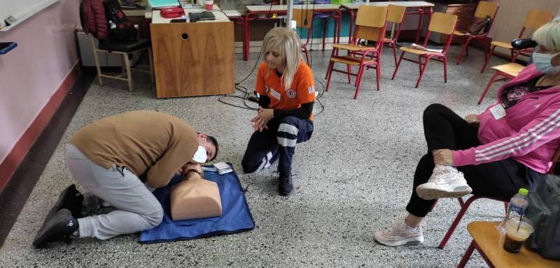 Νάουσα: Εκπαιδευτικό σεμινάριο στις βασικές Πρώτες Βοήθειες και στην Καρδιοπνευμονική Αναζωογόνηση