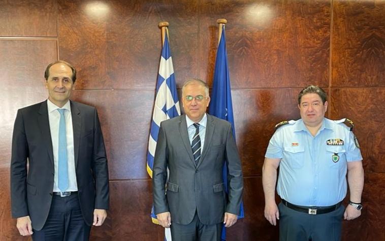 Συνάντηση Βεσυρόπουλου με τον Υπουργό Προστασίας του Πολίτη για την ίδρυση τμήματος Τροχαίας Αυτοκινητοδρόμων Ημαθίας