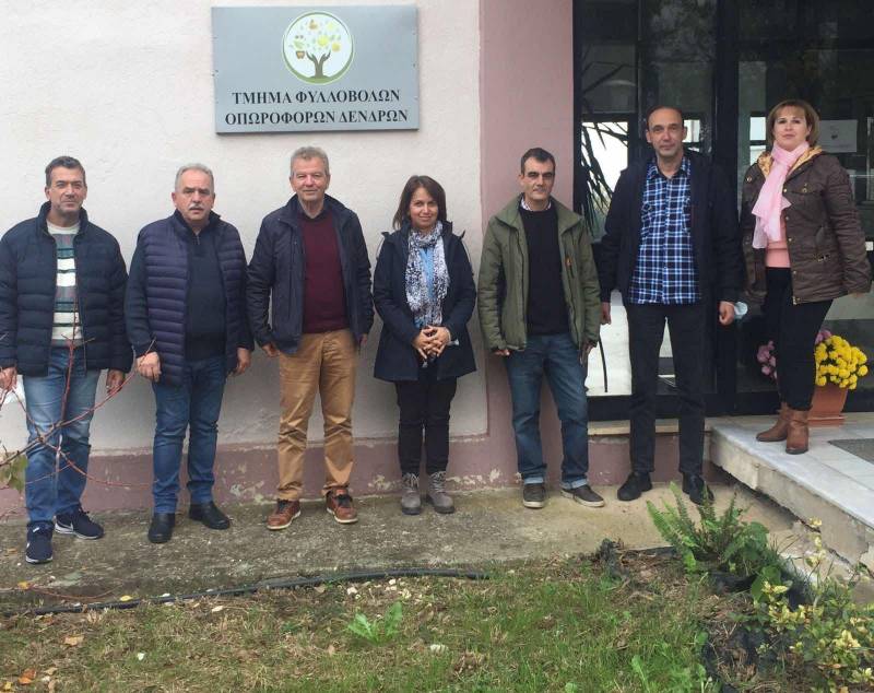 Στο Τμήμα Φυλλοβόλων Δένδρων ο Απόστολος Νεστορόπουλος