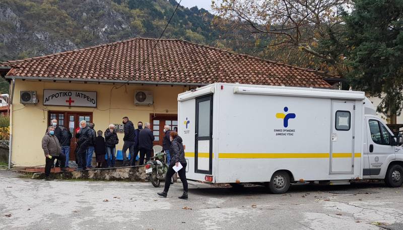 Ολοκληρώθηκαν οι εμβολιασμοί από την Κινητή Μονάδα του ΕΟΔΥ στη Μακεδονίδα