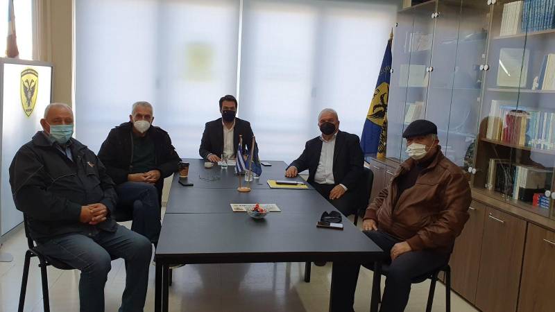 Μπαρτζώκας: Δέσμευση για προώθηση των αιτημάτων των Αποστράτων Αξιωματικών Στρατού και Σωμάτων Ασφαλείας