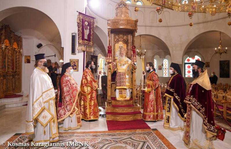 Με λαμπρότητα η εορτή του Αγίου Ελευθερίου στον Διαβατό