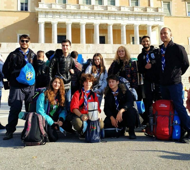 Μια ωραία παρέα Προσκόπων , στο Πρόγραμμα «Πρόσκοπος του Κόσμου»
