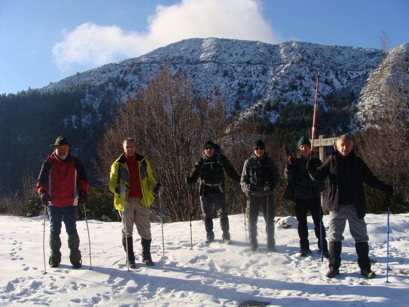Με τους ορειβάτες Βέροιας στον Μπουρίνο