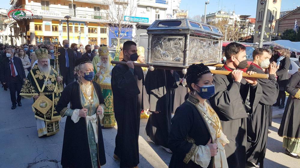 Η Βέροια εορτάζει και τιμά τον πολιούχο της Όσιο Αντώνιο τον Νέο – Το πρόγραμμα των Ιερών Ακολουθιών