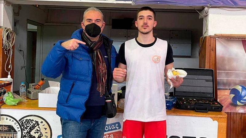 Έκοψε την βασιλόπιτα το τμήμα μπάσκετ του Φιλίππου