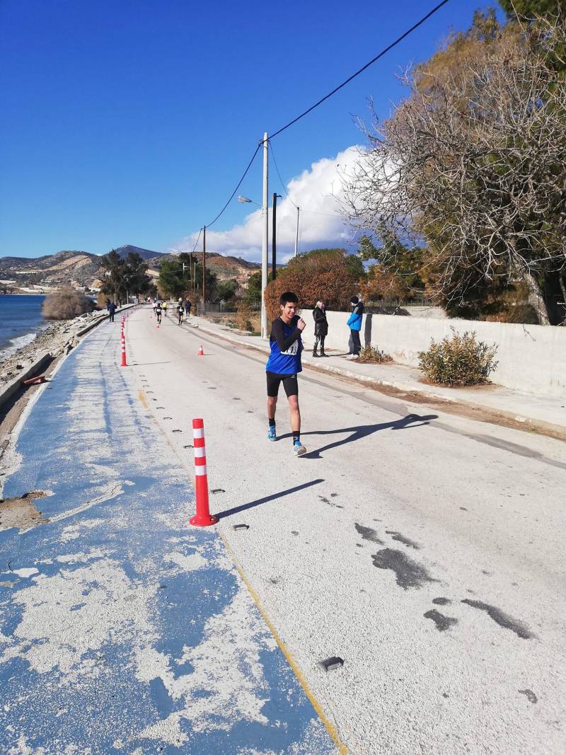 Δεύτερος ο Χρήστος Ράγκας της ΓΕ Νάουσας σε αγώνα βάδην