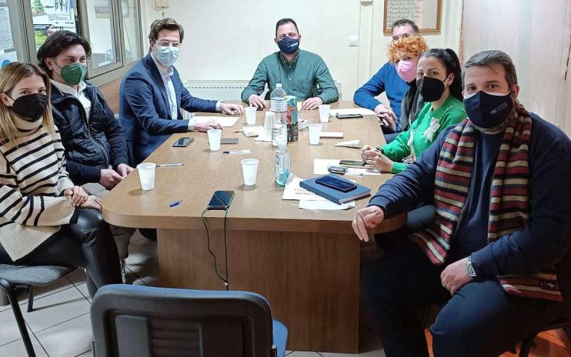 Με την διοίκηση του Εμπορικού Συλλόγου Αλεξάνδρειας συναντήθηκε ο Άγγελος Τόλκας