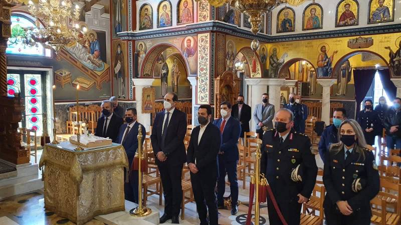Μνημόσυνο για τους πεσόντες αστυνομικούς έκανε η ΕΑΥΝΗ