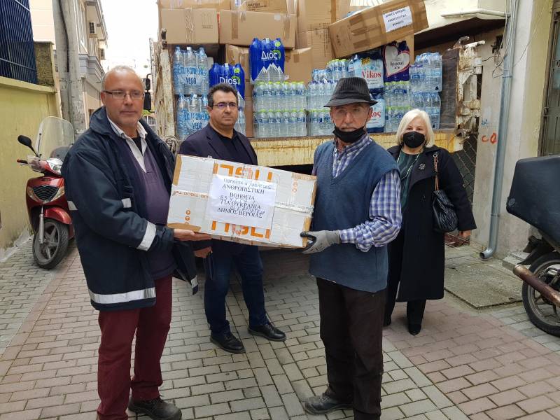 Ευχαρίστησε τον δήμο Βέροιας το Προξενείο της Ουκρανίας για την ανθρωπιστική βοήθεια