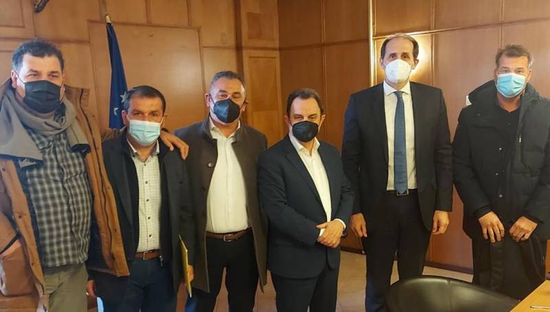 Στο Υπουργείο Αγροτικής Ανάπτυξης και στον ΕΛΓΑ αντιπροσωπεία του Αγροτικού Συλλόγου Βέροιας
