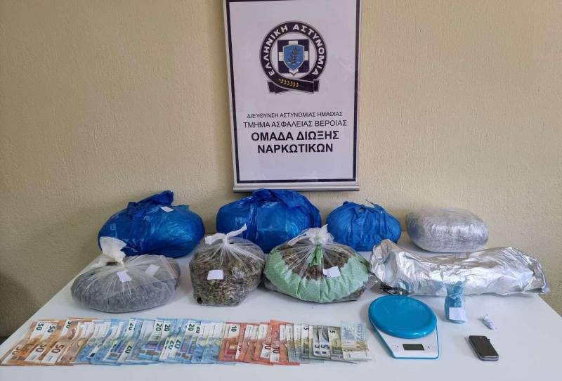 Τμήμα Ασφάλειας Βέροιας: Σύλληψη δυο ατόμων για διακίνηση ναρκωτικών