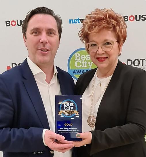 «Χρυσό βραβείο» των «Best City Awards 2022» στον Δήμο Νάουσας για το Κέντρο Βιομηχανικής Κληρονομιάς