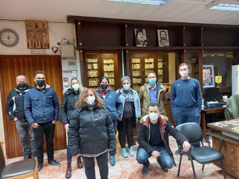 Επίσκεψη του Σχολείου Δεύτερης Ευκαιρίας στην Εύξεινο Λέσχη Νάουσας