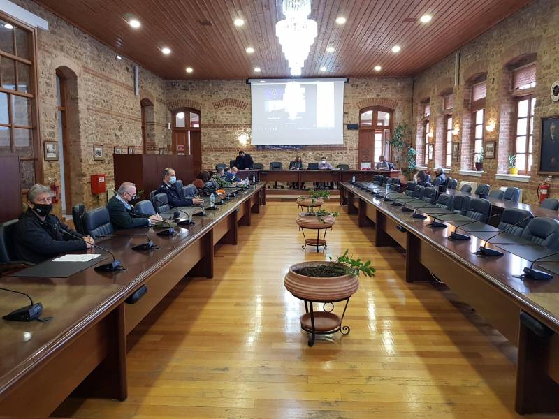 Σύσκεψη της πολιτικής προστασίας του Δήμου Βέροιας