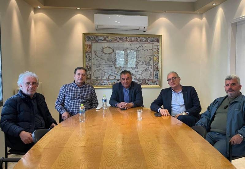 Συνάντηση του Αγροτικού Συλλόγου Βέροιας με τον πρόεδρο της ΕΚΕ