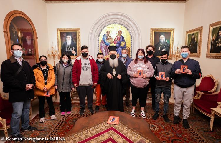 Επίσκεψη καθηγητών και μαθητών του Ενιαίου Ειδικού Επαγγελματικού Γυμνασίου – Λυκείου Βεροίας στον Μητροπολίτη