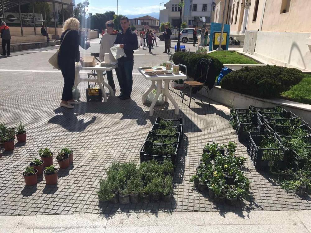 Ανθοκομική έκθεση πραγματοποίησαν μαθητές του ΕΕΕΕΚ Βέροιας