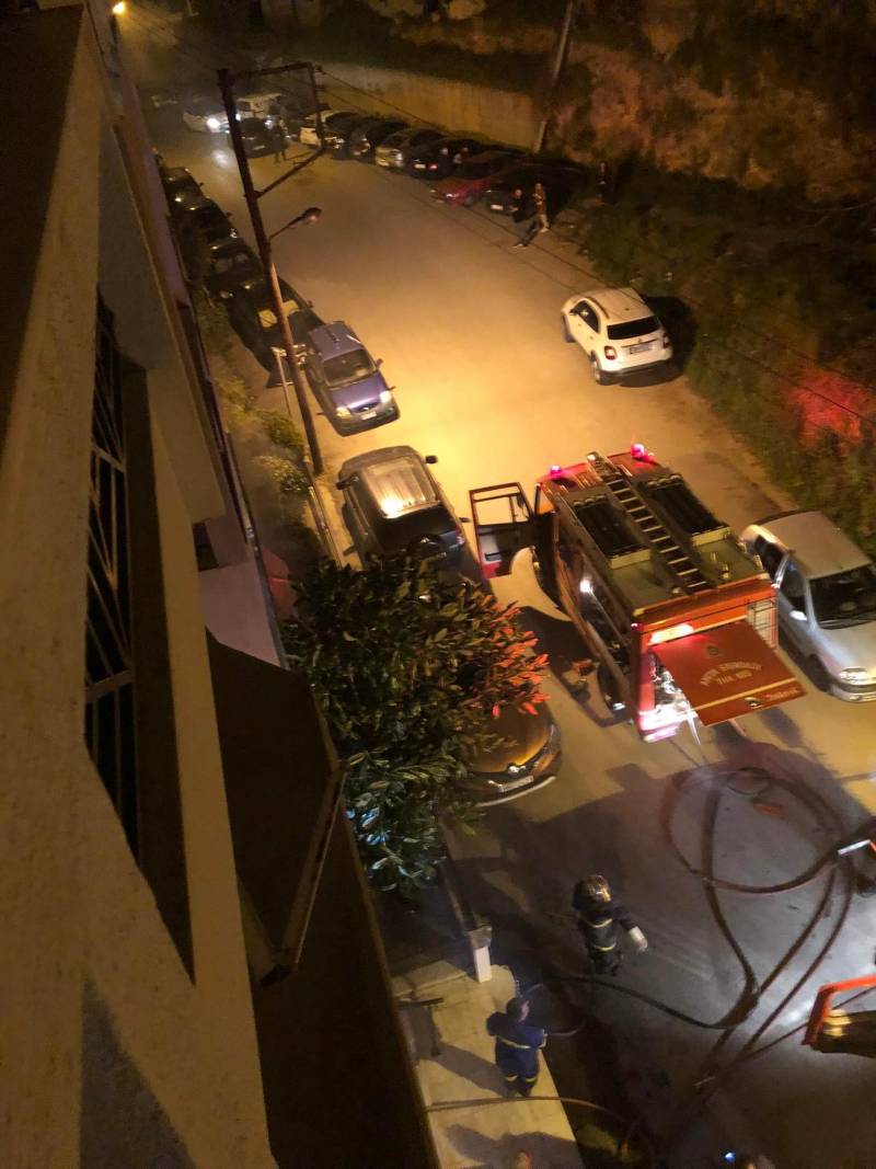 Φωτιά ξέσπασε σε διαμέρισμα στην Βέροια
