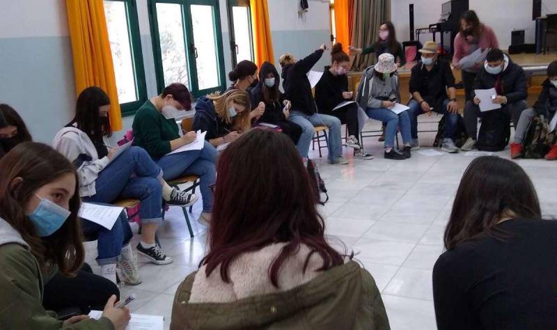 Βιωματικό εργαστήριο για το άγχος στο Μουσικό Σχολείο Βέροιας