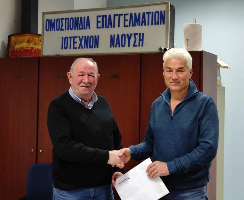 Συνεχίζεται η οικονομική ενίσχυση- αλληλεγγύη προς τους εργαζόμενους του Βαρβαρέσου