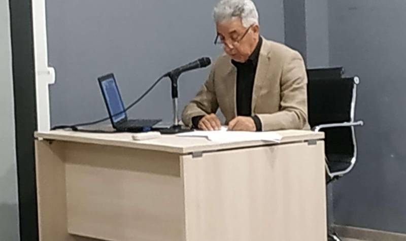 Ομιλία Μοσχόπουλου για τον χαλασμό της Νάουσας