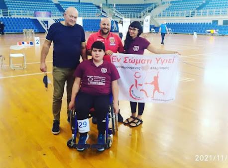 Με Ντουμανόπουλο το “Εν Σώματι Υγιεί” στο Πανελλήνιο Πρωτάθλημα Boccia