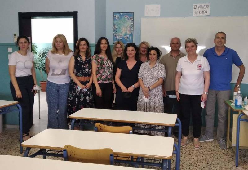 Επιμορφωτικό σεμινάριο πρώτων βοηθειών στο Γυμνάσιο Βεργίνας