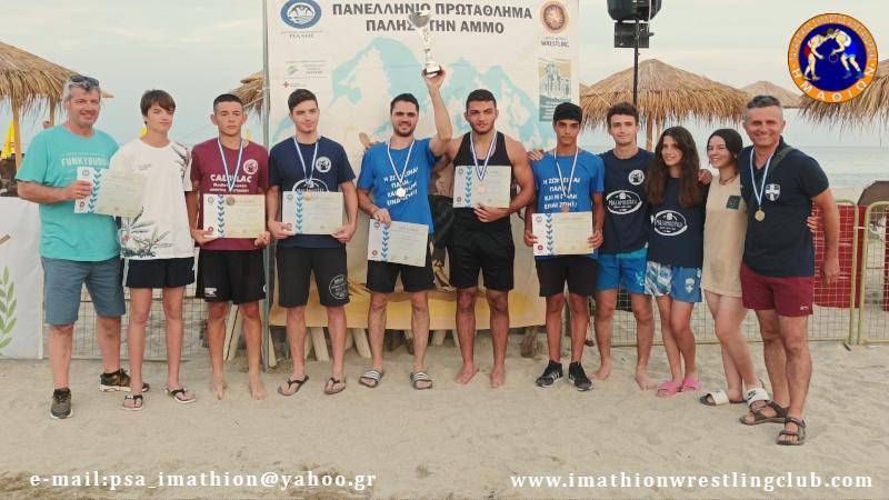 Πρωταθλητές Ελλάδας στην κατηγορία Κ17 οι παλαιστές της Αλεξάνδρειας