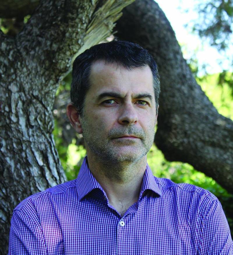 Ο συγγραφέας Αλέξης Μοστριός το Σάββατο στο βιβλιοπωλείο Bookstagram στη Νάουσα