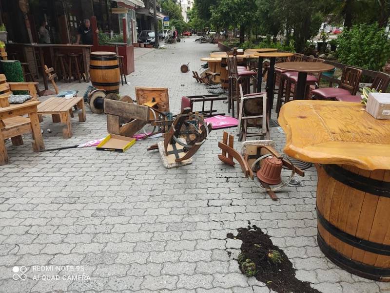 Μπουρίνι “σάρωσε” την Αλεξάνδρεια