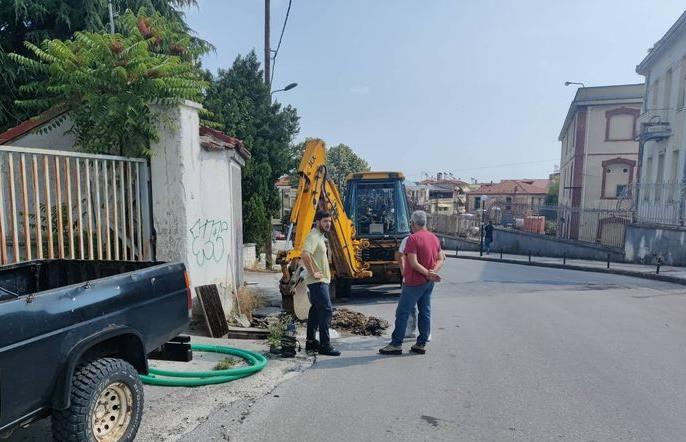 Νάουσα: Αντιπλημμυρικό έργο στην περιοχή Αγίου Νικολάου