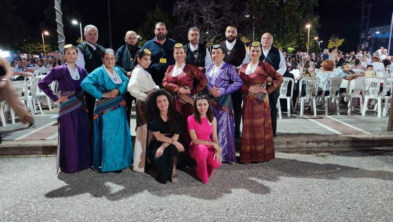 Ο Σύλλογος Ποντίων Μακροχωρίου στην Χάλκη Λάρισας