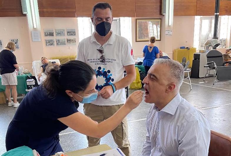 Δότης μυελού των οστών ο Λάζαρος Τσαβδαρίδης