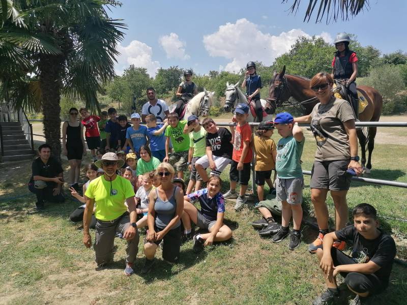 Το Κένταυρος Mountain Summer Camp στον Ιππικό Όμιλο Βέροιας