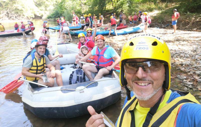 Rafting στον Πηνειό με το Kentauros Mountain Summer Camp