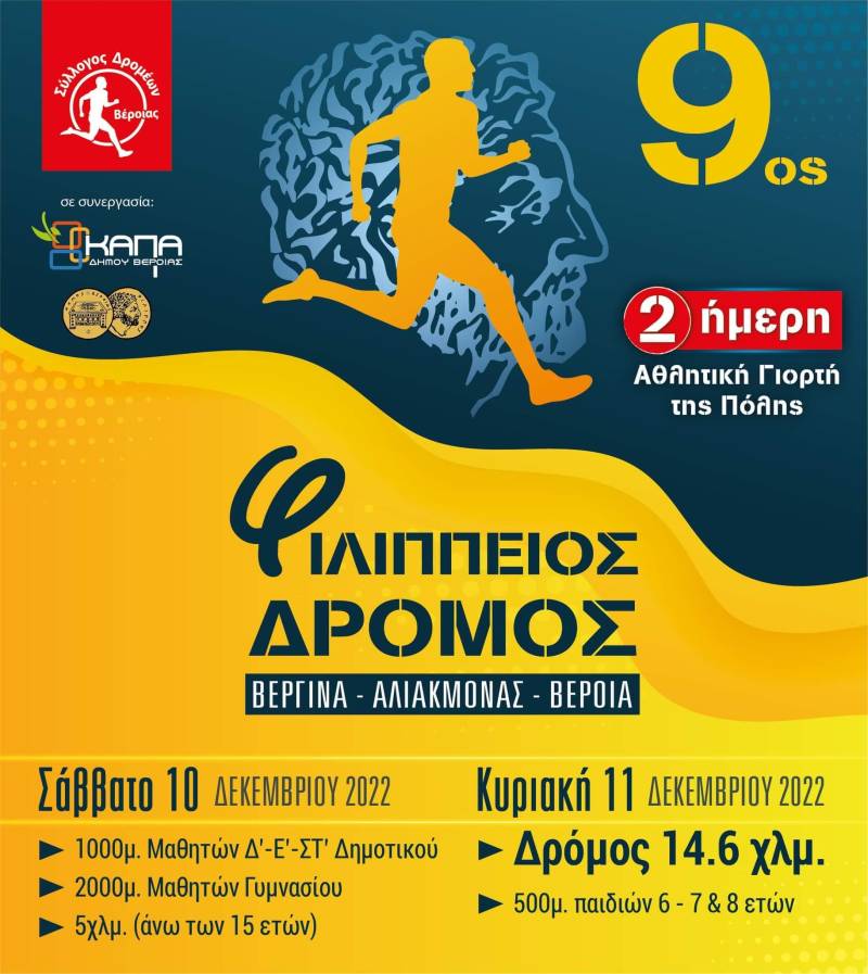 Επιστρέφει τον Δεκέμβρη ο Φιλίππειος Δρόμος