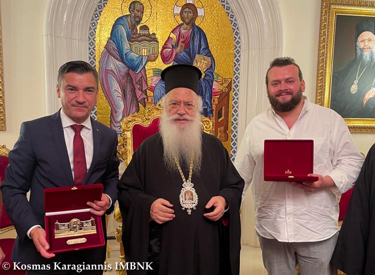 Επίσκεψη του Δημάρχου Ιασίου της Ρουμανίας στον Μητροπολίτη