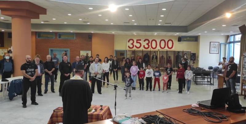 Με αγιασμό ξεκίνησε τη νέα σεζόν η Εύξεινος Λέσχη Βέροιας