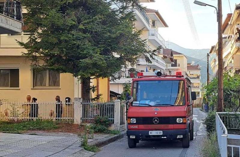 Φωτιά σε ισόγειο χώρο οικοδομής στον Προμηθέα