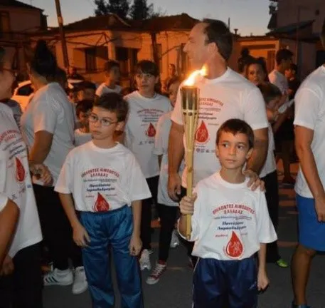 Επίσημη συμμετοχή του δήμου Αλεξάνδρειας στην 20η Πανελλήνια Λαμπαδηδρομία της Π.Ο.Σ.Ε.Α