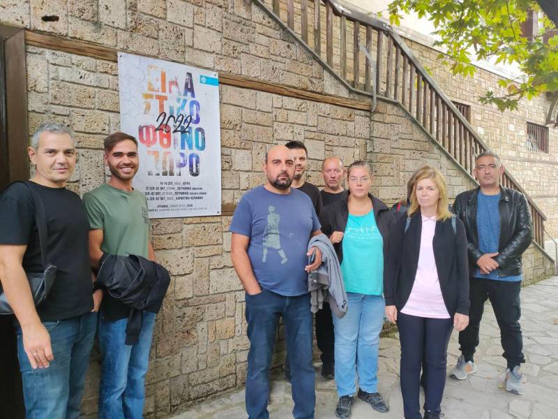 Επίσκεψη του Σ.Δ.Ε. Νάουσας στην έκθεση Εργαστηρίων Εικαστικών “Εικαστικό Φθινόπωρο 2022”