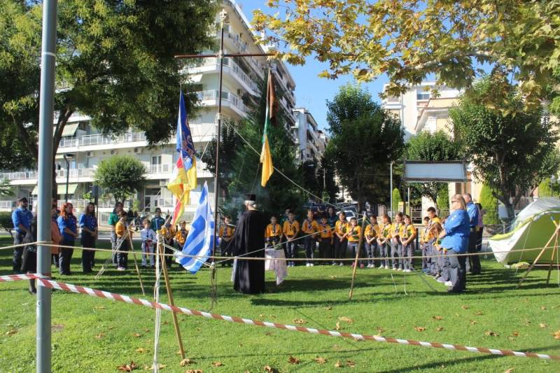 Προσκοπικό χωριό στο πάρκο Αγίων Αναργύρων έστησε το 3ο Σύστημα