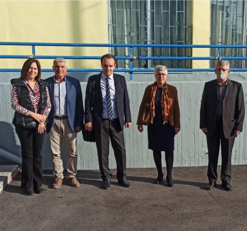 Επίσκεψη του Γενικού Γραμματέα Πρωτοβάθμιας, Δευτεροβάθμιας Εκπαίδευσης και Ειδικής Αγωγής και Εκπαίδευσης σε σχολικές μονάδες της Βέροιας