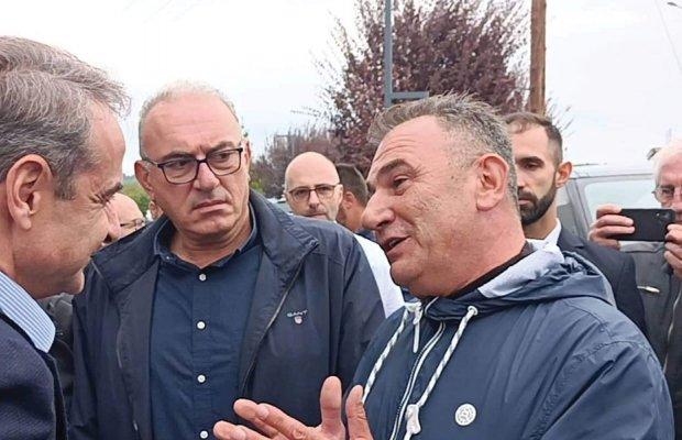 Τον Κ. Μητσοτάκη συνάντησαν στην Πέλλα Ημαθιώτες αγρότες