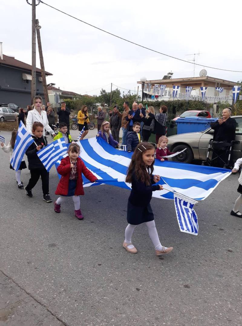 Τίμησαν την επέτειο του Όχι στη Νέα Νικομήδεια